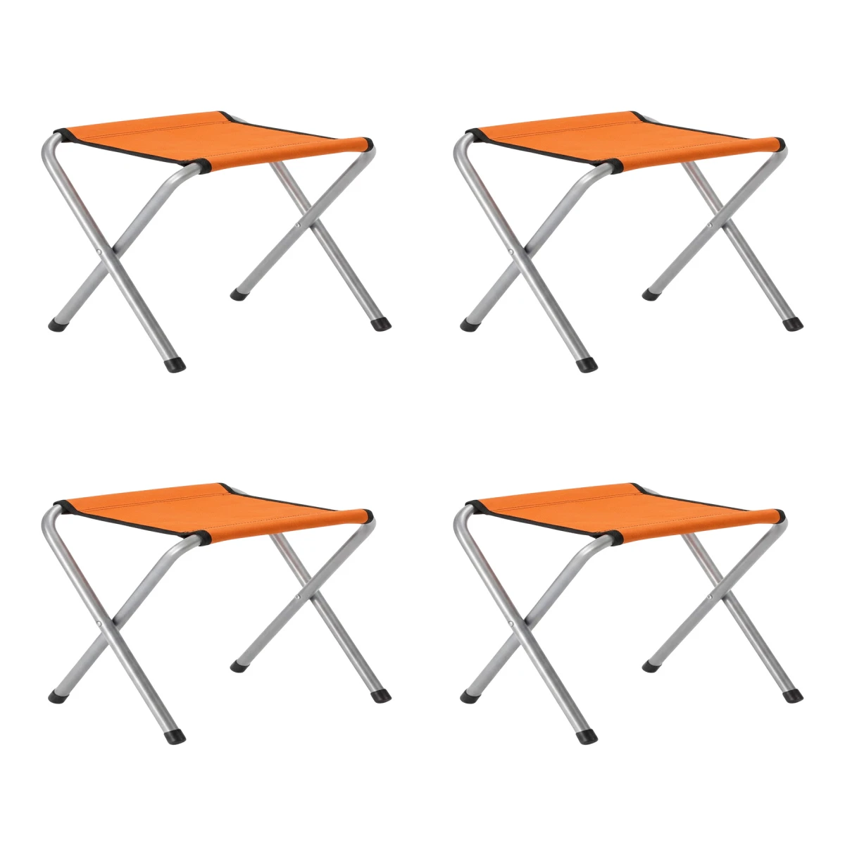 FUNKY CHAIRS Katlanabilir Tabure - Turuncu 4 Adet