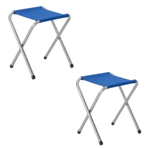 FUNKY CHAIRS Katlanabilir Tabure - Mavi 2 Adet