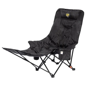 FUNKY CHAIRS Stella 4 Kademeli Yatabilen Kamp Sandalyesi - Siyah