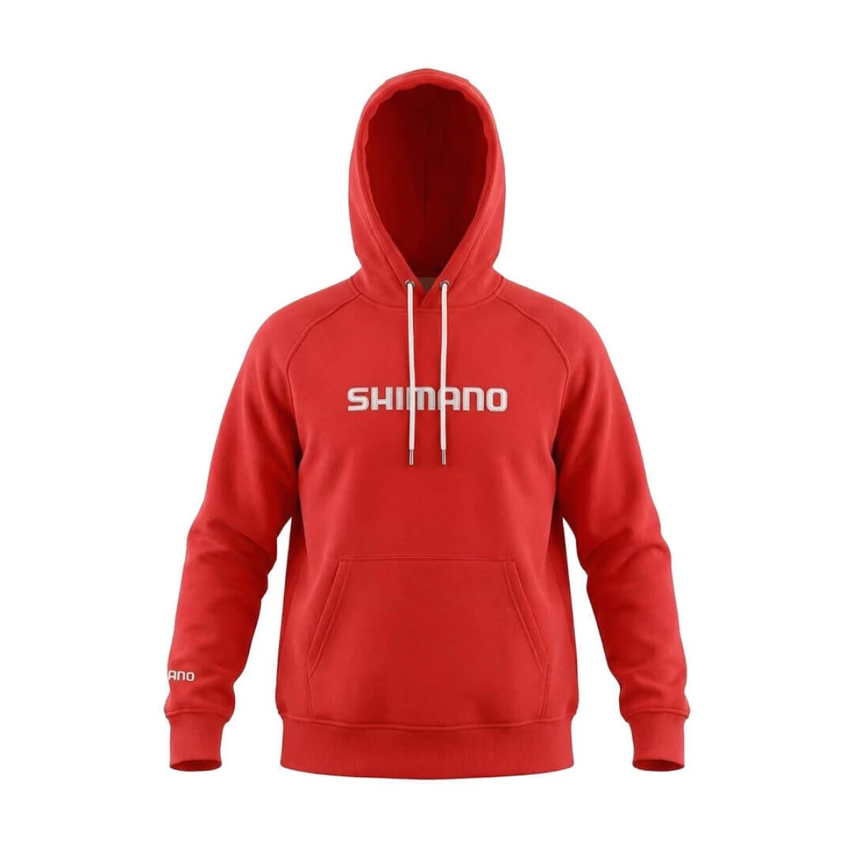 Shimano Hoodie Kapüşonlu Sweatshirt Red