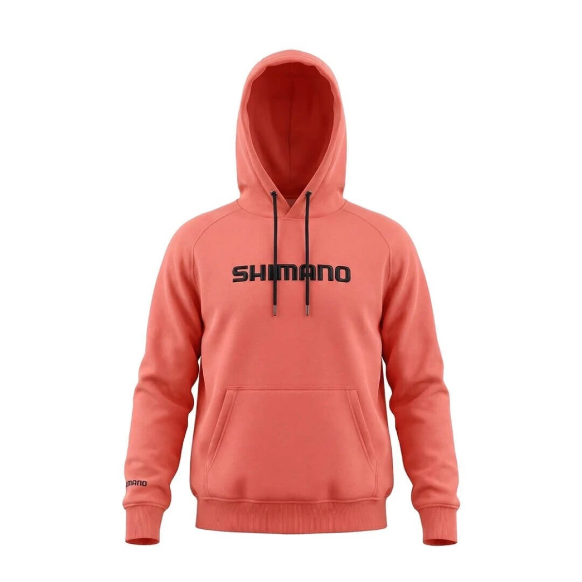 SHIMANO Hoodie Kapüşonlu Sweatshirt Coral - XL