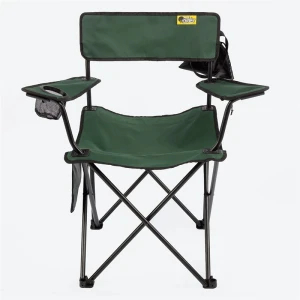 FUNKY CHAIRS Camper Katlanabilir Kamp Piknik Sandalyesi - Petrol Yeşili (4 Adet)