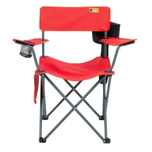 FUNKY CHAIRS Camper Katlanabilir Kamp Piknik Sandalyesi - Kırmızı (4 Adet)