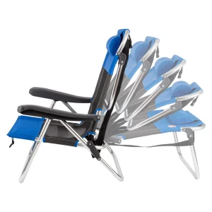 FUNKY CHAIRS Beach Star Light Plaj Şezlong Sandalye- Blue
