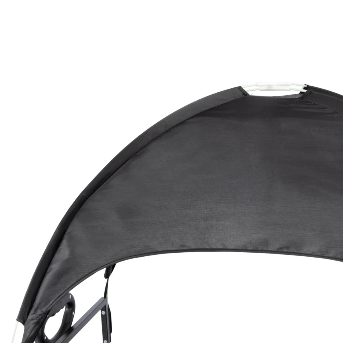 FUNKY CHAIRS Gölgelikli 110 Litre Fren Sistemli, Rulmanlı, Kalın Teker, XL Boy Katlanır Vagon Plaj Taşıma ve Kamp Arabası - Siyah