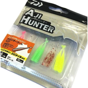 DAIWA Aji Hunter Worm Ring 2.0 4 cm Silikon Yem (10 Adet)