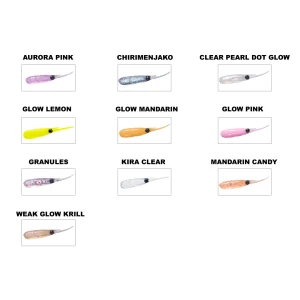 DAIWA Gekkabijin Chibi Dart 1.5 inç LRF Silikonu (8 Adet)