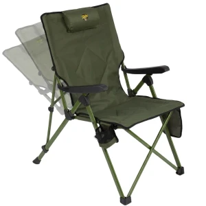 FUNKY CHAIRS Comfort 3 Kademeli Katlanabilir Kamp Sandalyesi - Haki