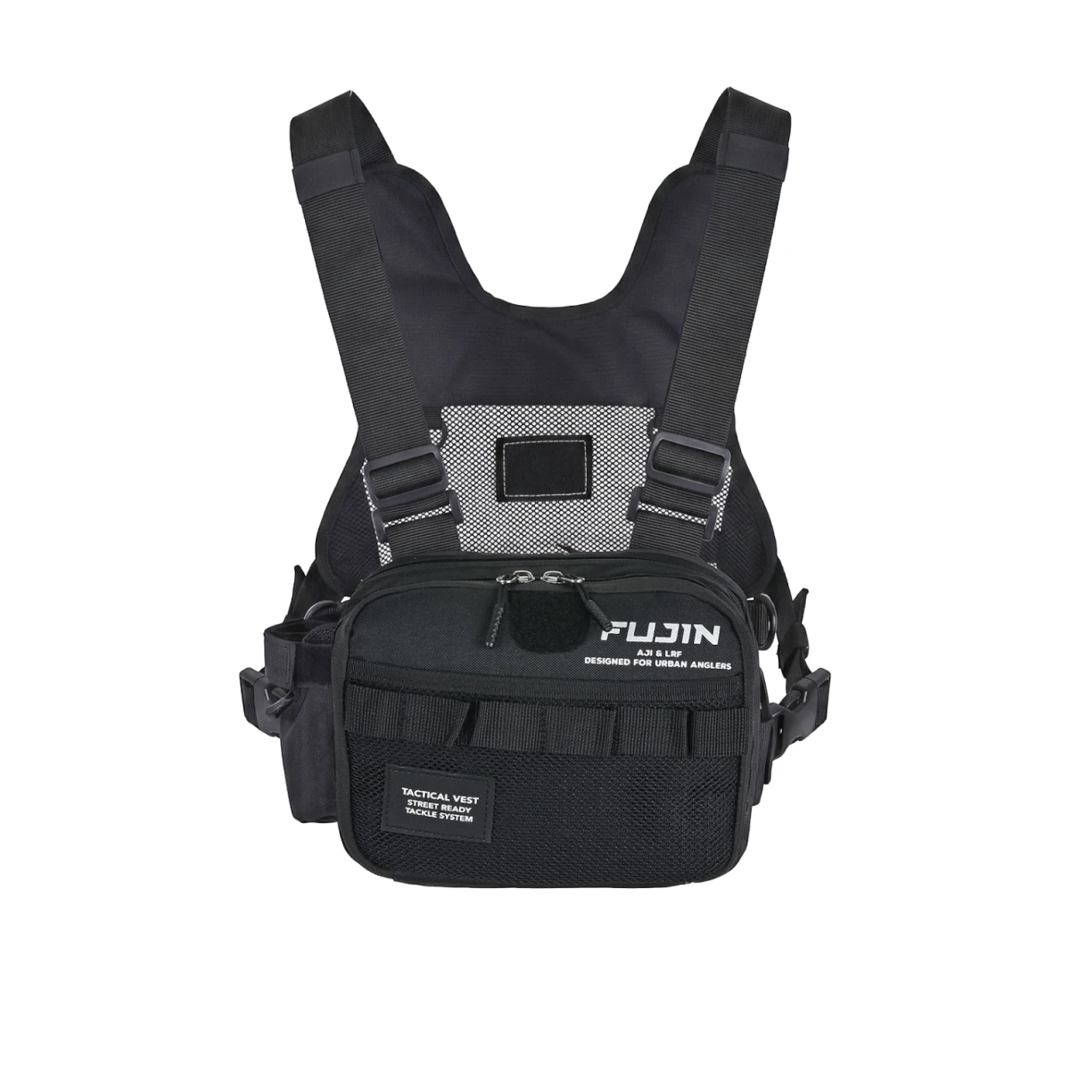 Fujin Tactical Vest Black Balıkçı Çantası