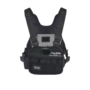 Fujin Tactical Vest Black Balıkçı Çantası