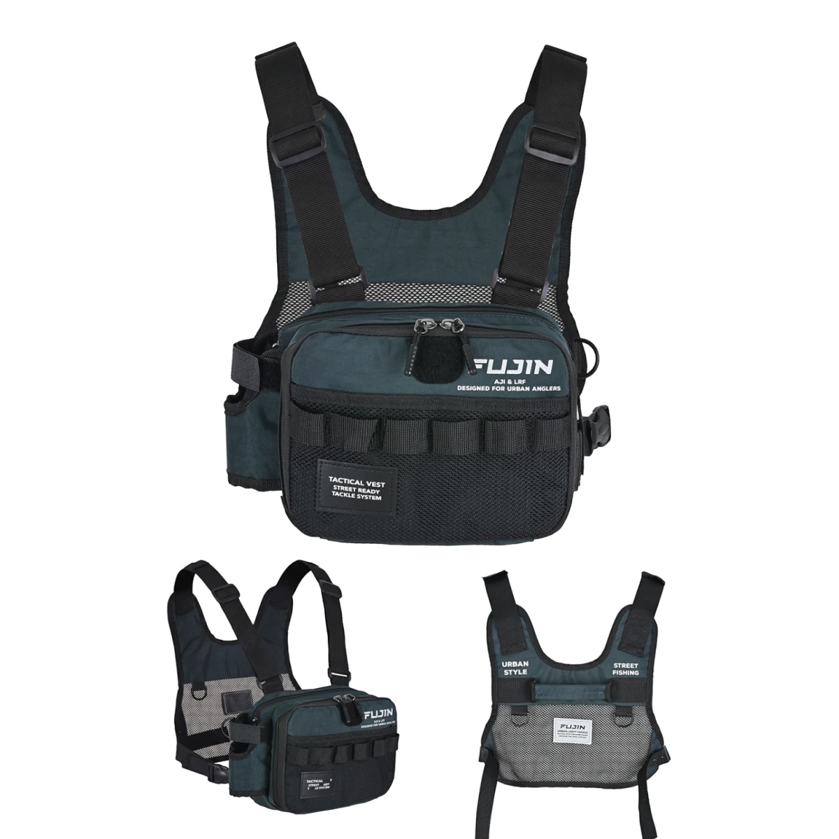 Fujin Tactical Vest Indigo Balıkçı Çantası