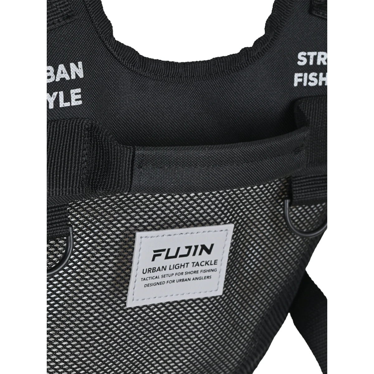 Fujin Tactical Vest Black Balıkçı Çantası