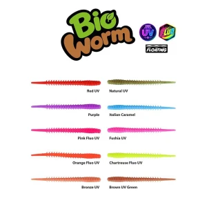 Fujin Bio Worm 6cm Floating Kokulu LRF Silikon Yem