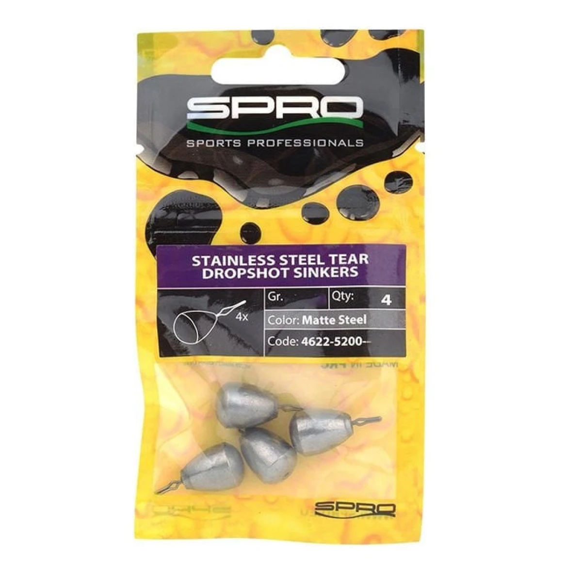 SPRO Paslanmaz Çelik Micro Batırma Kurşunu 10,6GR
