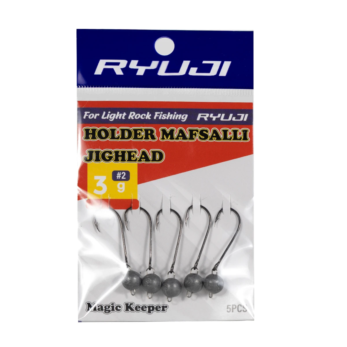 RYUJI Holder Mafsallı Jig Head - 3 Gr No: 2