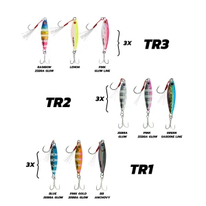 Fujin Jig-X Trio 3lü Micro Jig 7gr