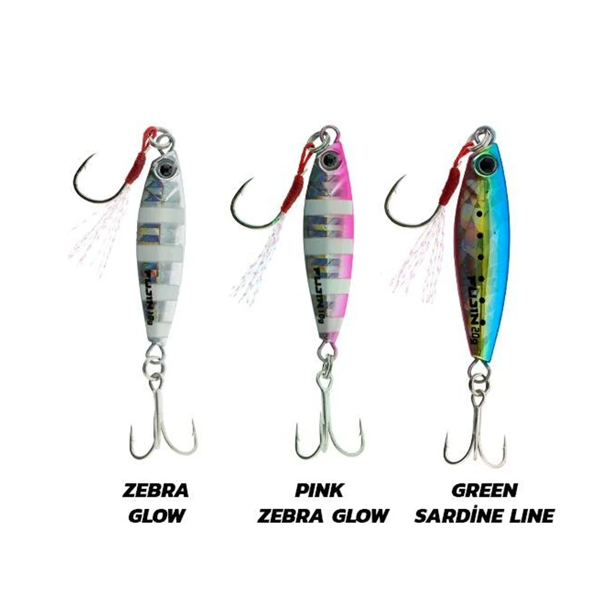 Fujin Jig-X Trio 3lü Micro Jig 7gr - TR2