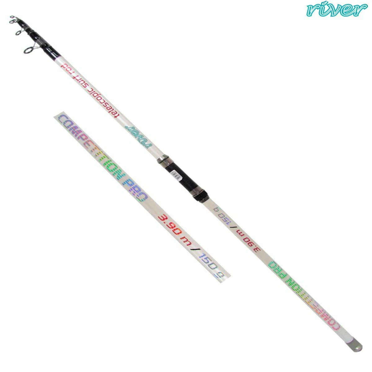 River Competition Pro Tele Surf 75-150G Karbon Olta Kamışı 390 CM