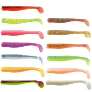 Lucky John Long John 3.1'' (7.87 cm) 8P Silikon Yem S14
