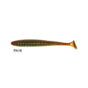 Lucky John S-Shad Tail 3.8'' (9.65 cm) 5P Silikon Yem PA16