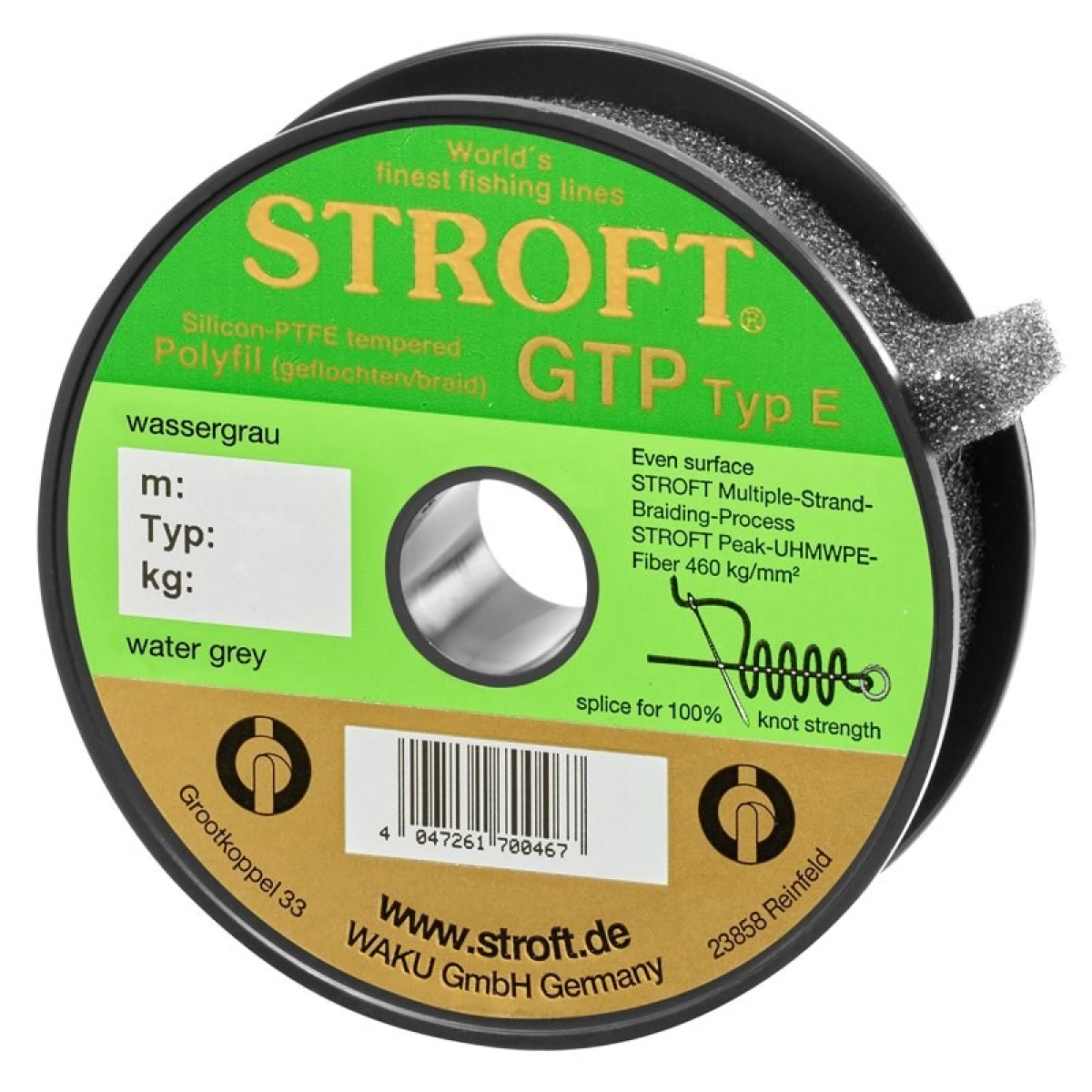 Stroft Gtp Typ E Örgü Misina Gri 250M E4
