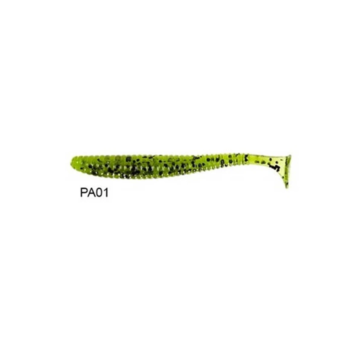 Lucky John S-Shad Tail 3.8'' (9.65 cm) 5P Silikon Yem PA01