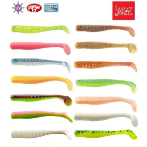 Lucky John Long John 3.1'' (7.87 cm) 8P Silikon Yem S14