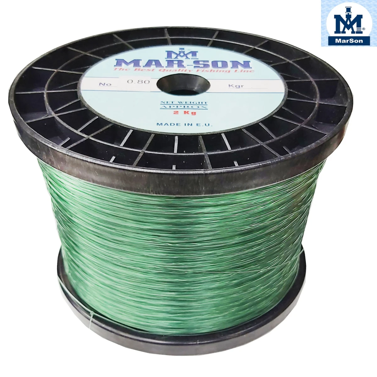 MarSon Bobin Misina 1 ve 2Kg Yeşil 0.70 MM