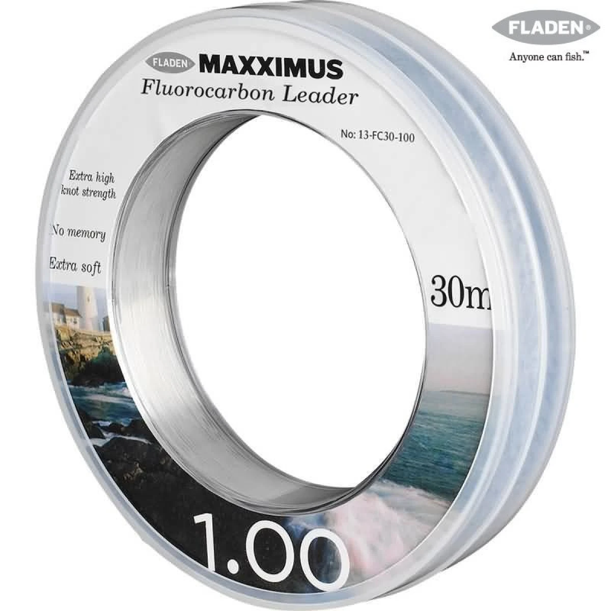Fladen Maxximus Fluorocarbon Leader Misina 30M 0.40 MM