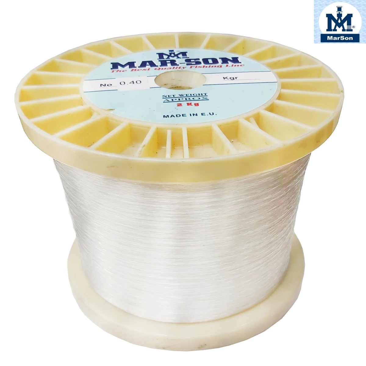 MarSon Bobin Misina 2Kg Şeffaf 0.90 MM