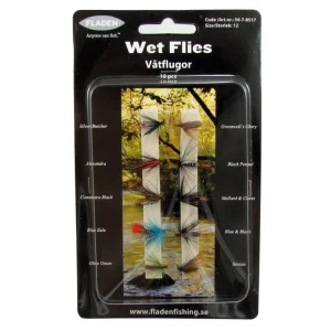 Fladen Wet Flies Fly Sinek Seti No:12 10P