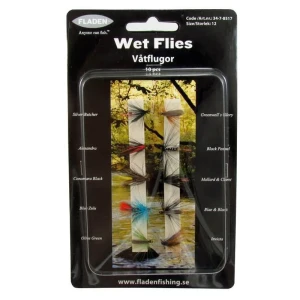 Fladen Wet Flies Fly Sinek Seti No:12 10P