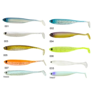 Lucky John Makora 3D Shad Tail 4'' (10.16 cm) 6P Silikon Yem 002
