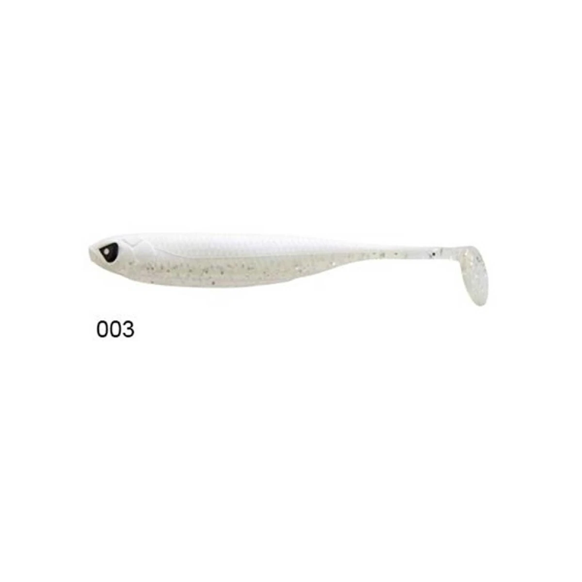Lucky John Makora 3D Shad Tail 5'' (12.7 cm) 4P Silikon Yem 003