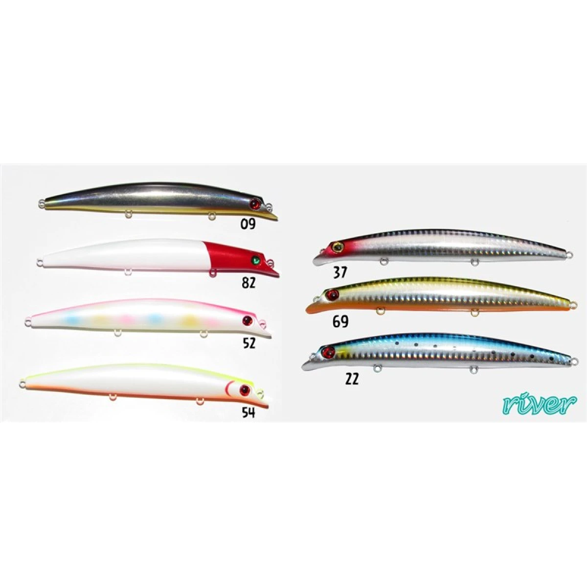 River Bass Professor 135F 13.5cm 22Gr 0.2-0.7mt 37