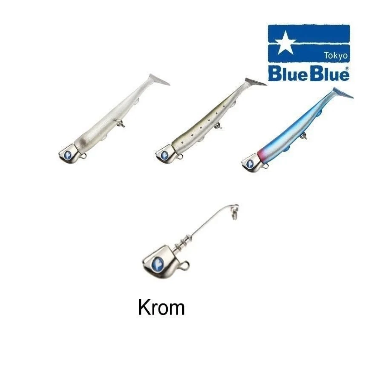 BlueBlue Jolty Jighead 30G Krom