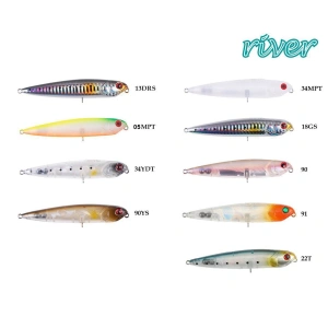 River Seabass Bullet 95 9.5Cm 11G Popper Maket Balık 90