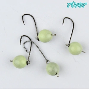 River Mafsallı Hareketli Glow Jig Head 4P 2 GR