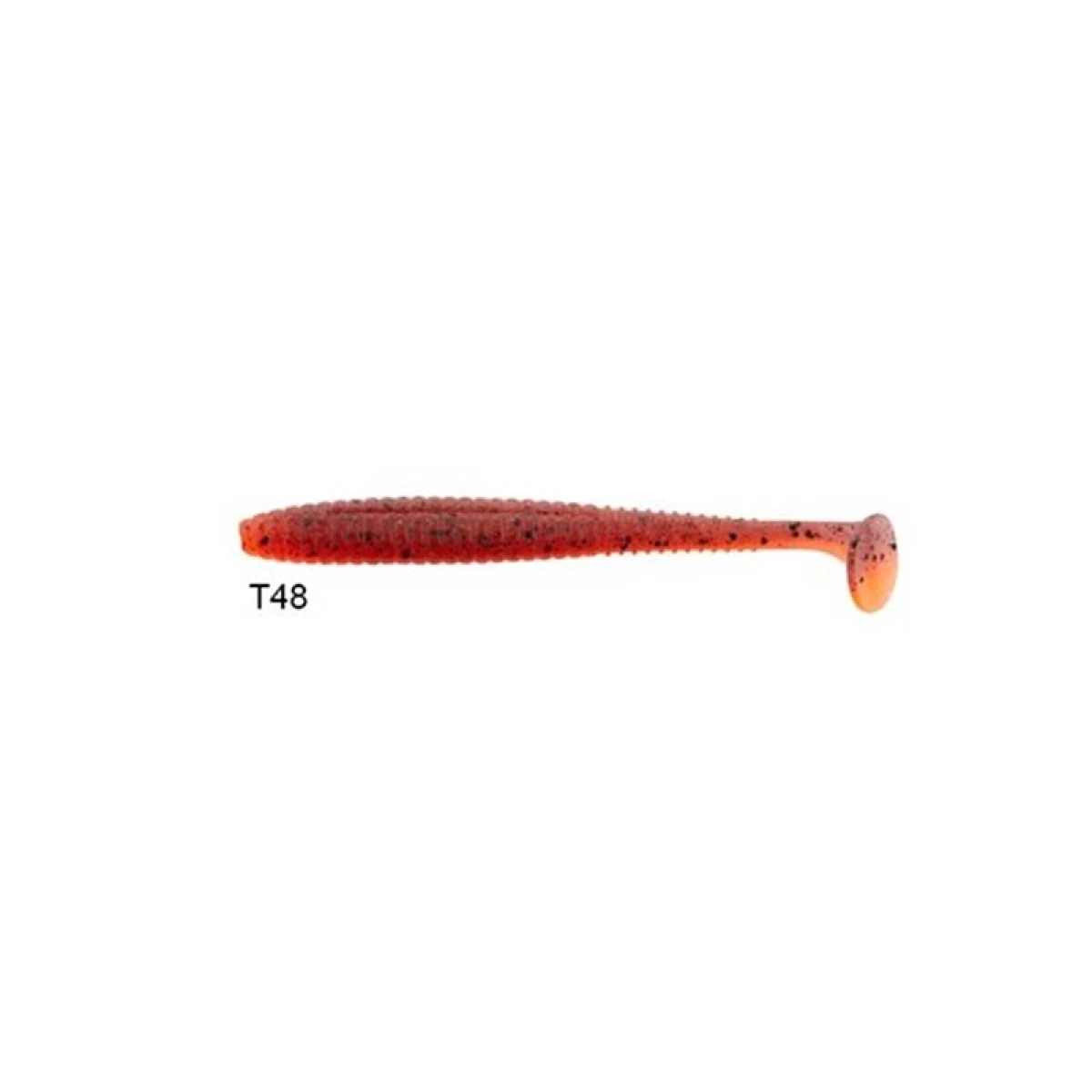 Lucky John S-Shad Tail 3.8'' (9.65 cm) 5P Silikon Yem T48