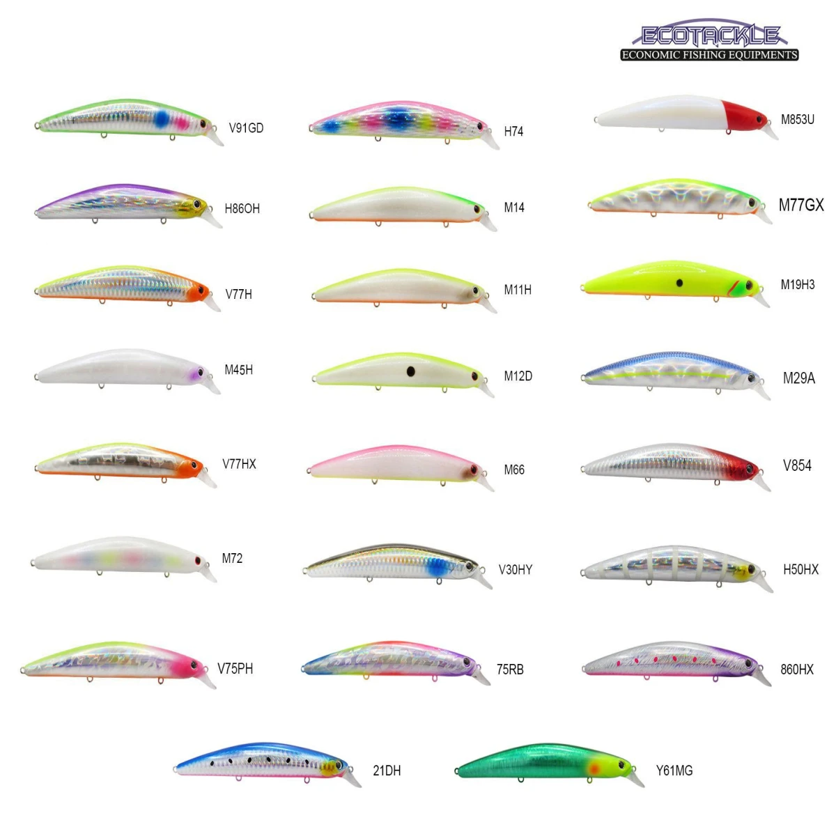 Ecotackle Ultimate Bass 125F 12.5Cm 21G Maket Balık H74