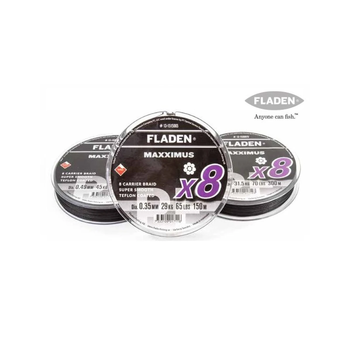 MAXXIMUS 8X ÖRGÜ, 150M,  SİYAH 0.12 MM