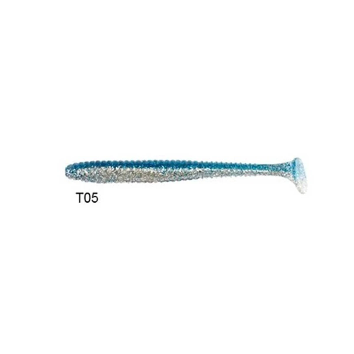 Lucky John S-Shad Tail 3.8'' (9.65 cm) 5P Silikon Yem T05