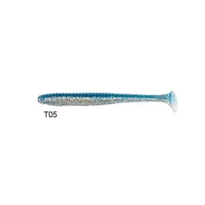 Lucky John S-Shad Tail 3.8'' (9.65 cm) 5P Silikon Yem T05