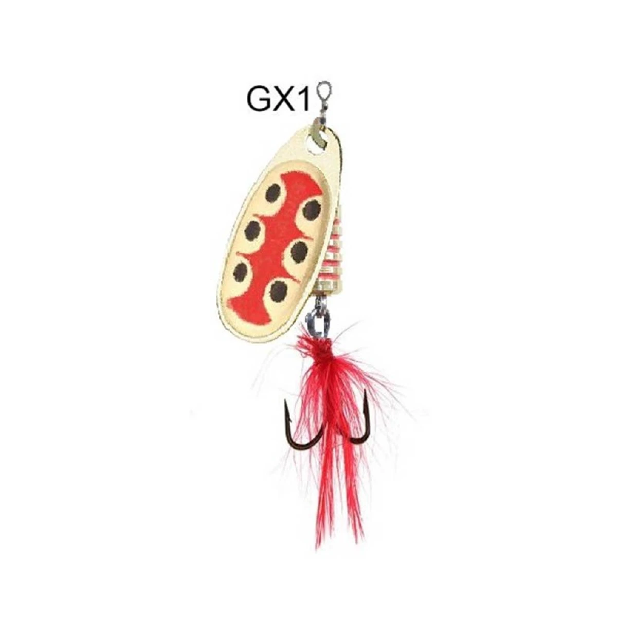 Lucky John Spin X Round Döner Kaşık 3.5 Gr No:1 GX1