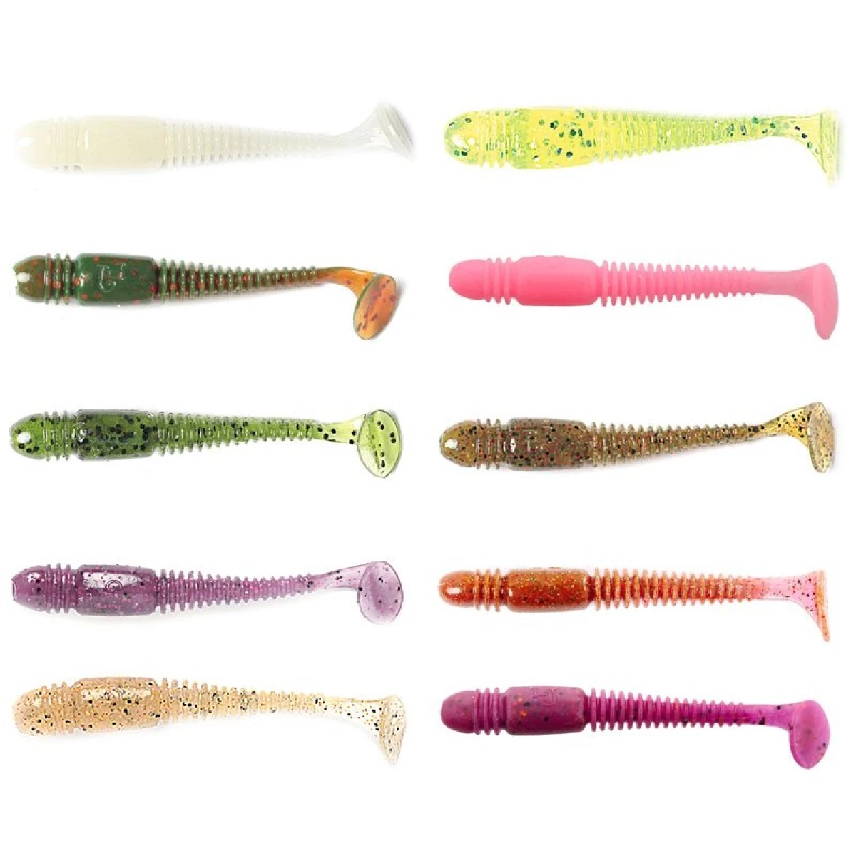 Lucky John Tioga 2'' (5.08 cm) 10P Silikon Yem 033