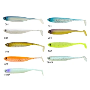 Lucky John Makora 3D Shad Tail 3'' (7.62 cm) 7P Silikon Yem 001