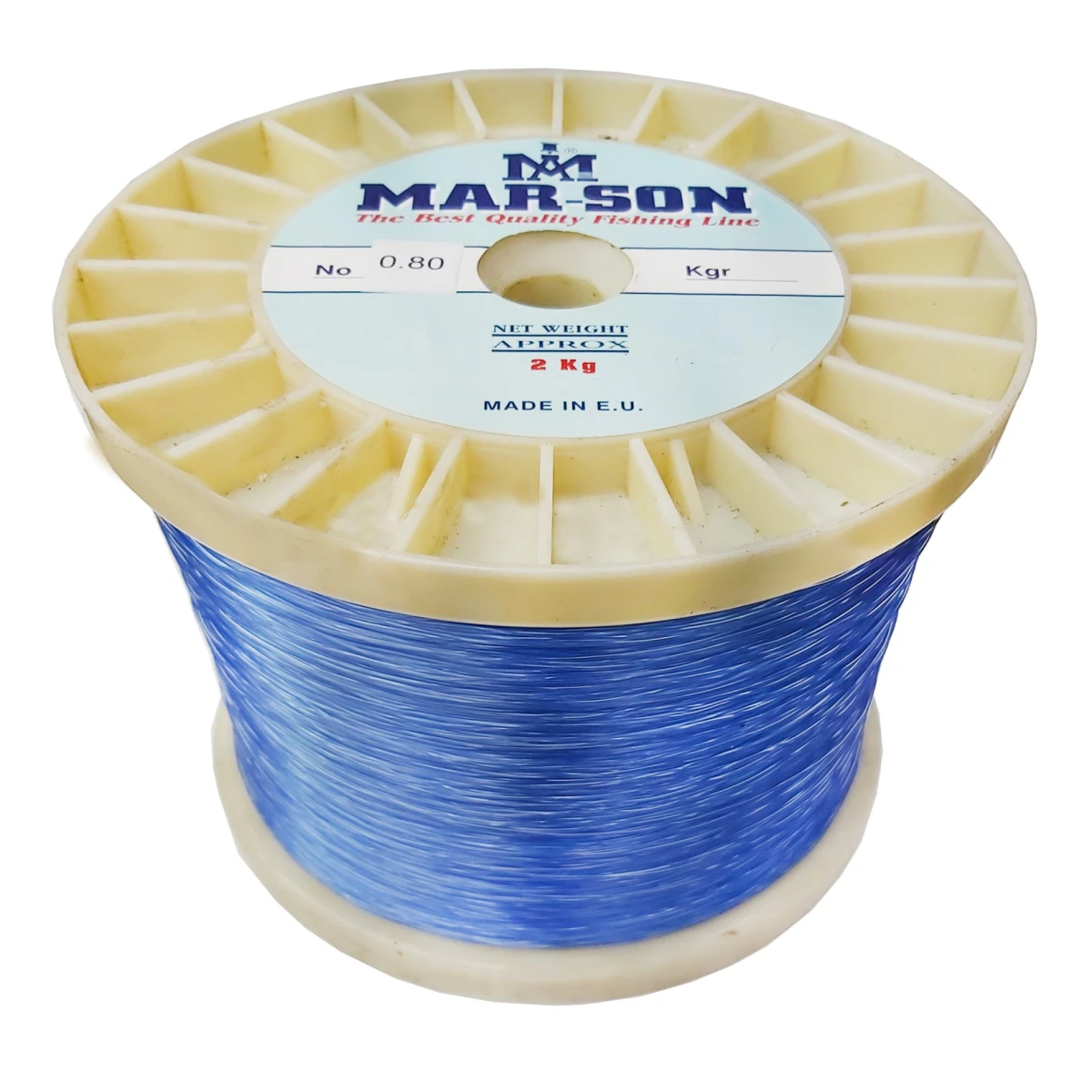 MarSon Bobin Misina 1Kg Mavi 0.90 MM