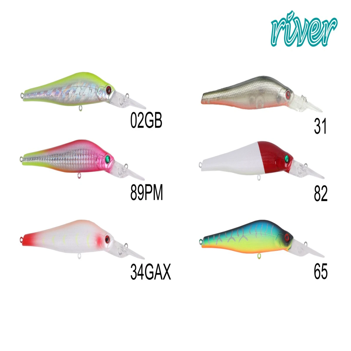 River Deep Hunter 110F 11Cm 22G Maket Balık 65