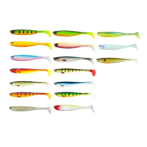 Lucky John Basara 3D Soft Swim 5'' (12.7 cm) 4P Silikon Yem