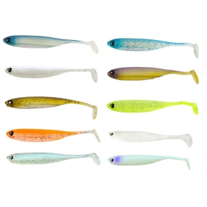 Lucky John Makora 3D Shad Tail 4'' (10.16 cm) 6P Silikon Yem 002